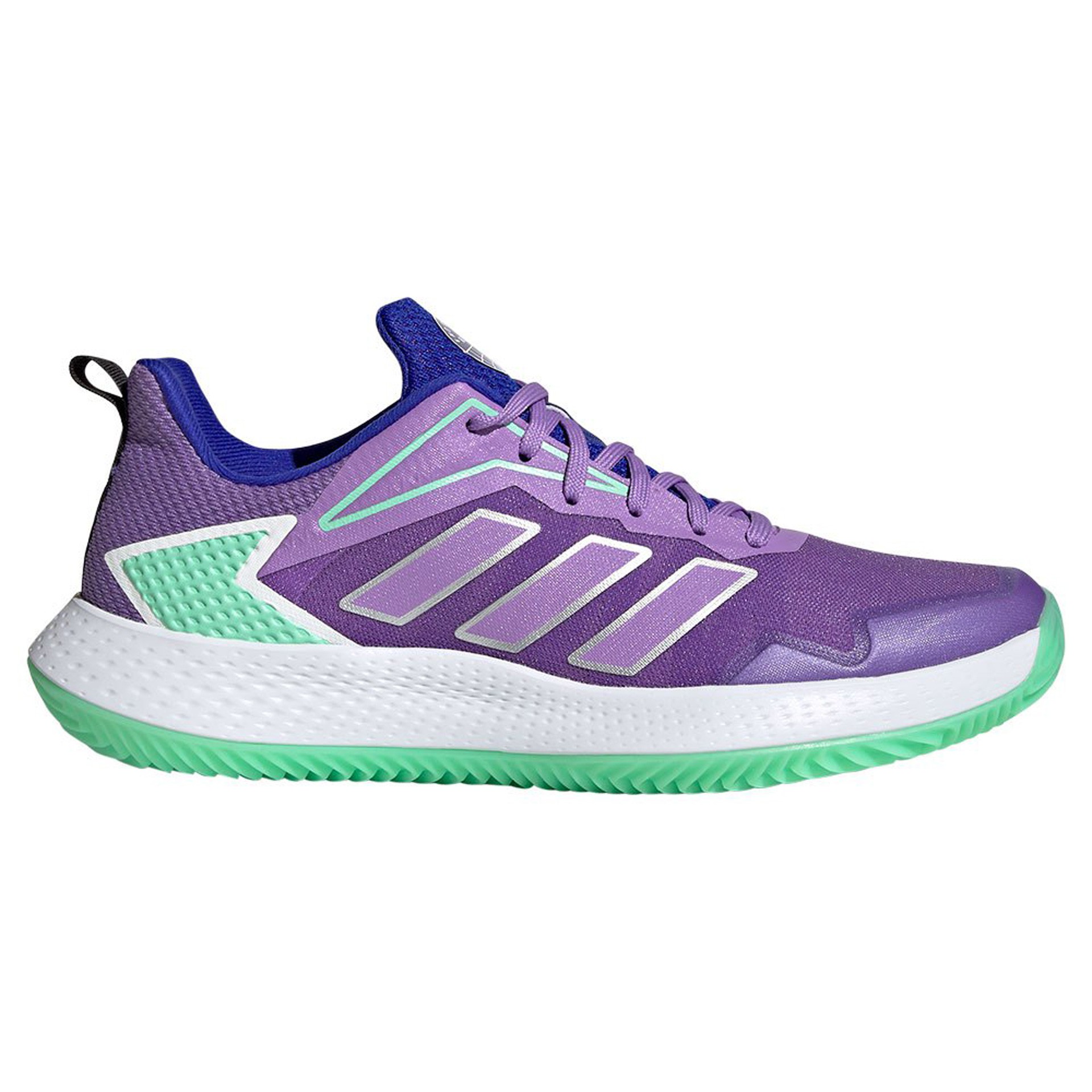 Zapatillas Adidas Defiant Speed Clay Morado Verde Mujer Hq8465
