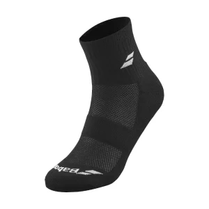 Calcetines Babolat Quarter 3 Pairs Pack Negros