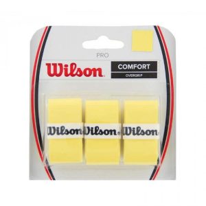 Blister Wilson 3 Overgrips Pro Amarillo | Wilson
