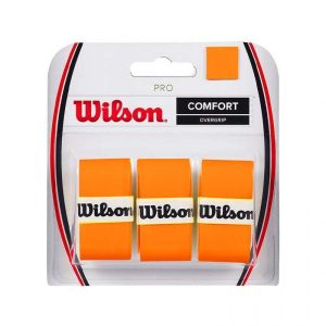 Blister Wilson 3 Overgrips Pro Naranja | Wilson