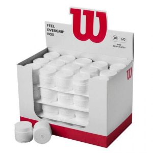 Caja Wilson Feel Pro Perforado Blanco 60 Overgrips | Wilson