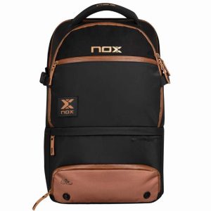 Mochila Nox AT10 Luxury Open Series Negro Marron | Nox