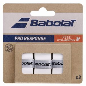 Overgrips Babolat Pro Response Blanco 3 Unidades