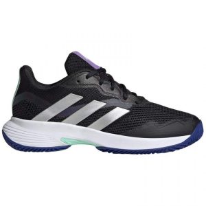 Zapatillas Adidas CourtJam Control Negro Nucleo Plata Mujer | Adidas