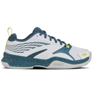 Zapatillas Kswiss Speedex Padel Blanco Indian Teal | Kswiss