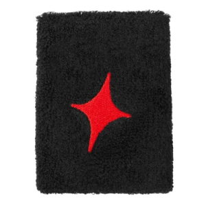 Muñequera Starvie Negra Star Roja