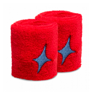 Muñequeras Starvie Rojas Star Azul